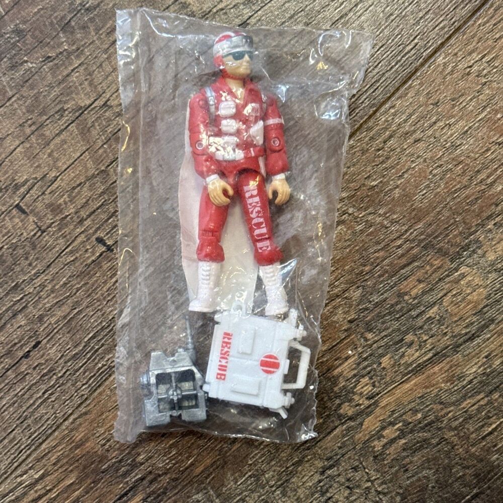 1991 Hasbro  G.I. Joe Lifeline Rescue H-1 Figure  Mail Away Bagged
